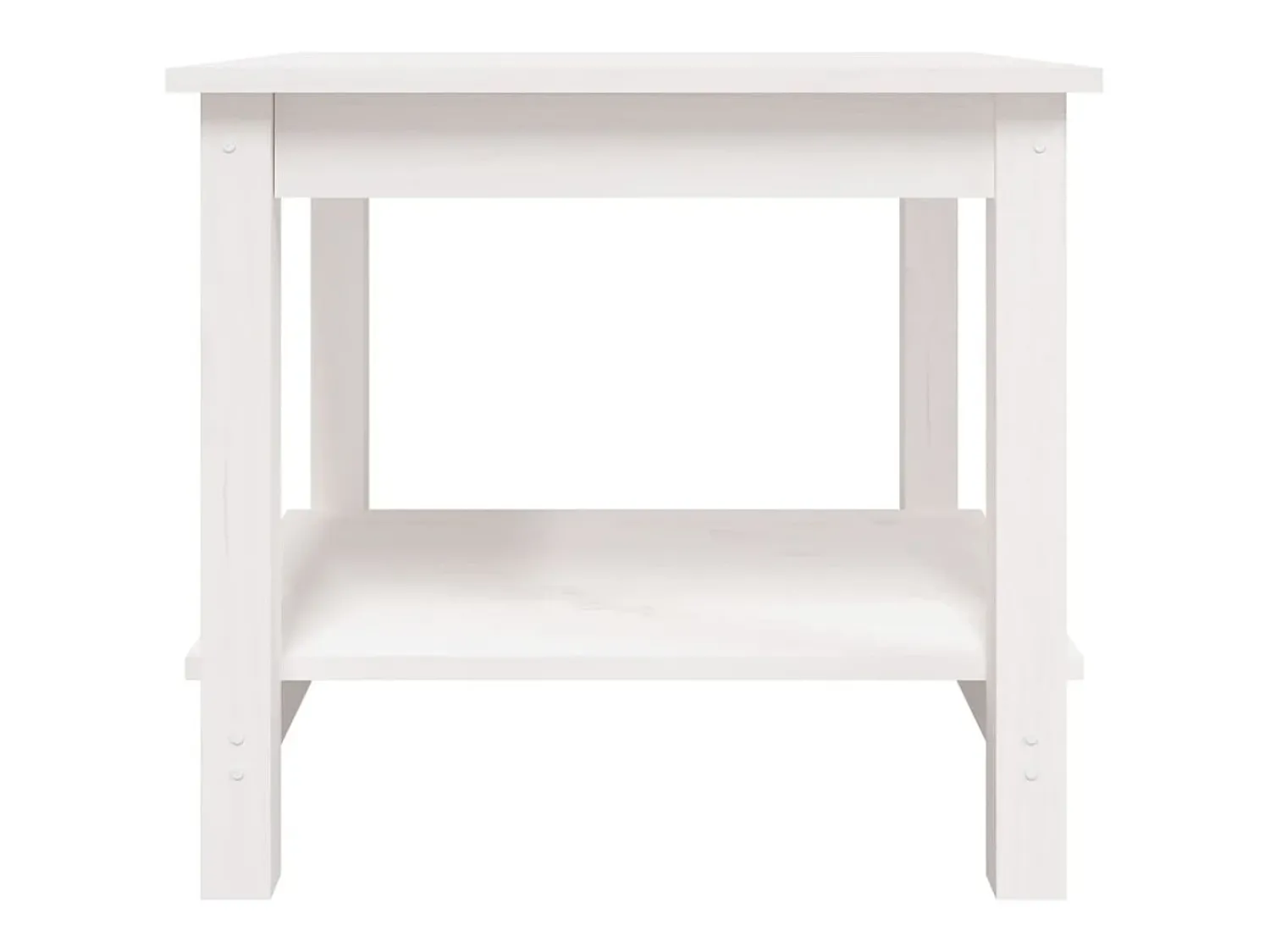 vidaxl Mesa de centro 50x50x45 cm pinho maciço^ Mesa De Centro