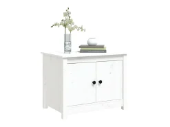 Mesa de centro 71x49x55 cm pinho maciço PT901882^ Mesa De Centro