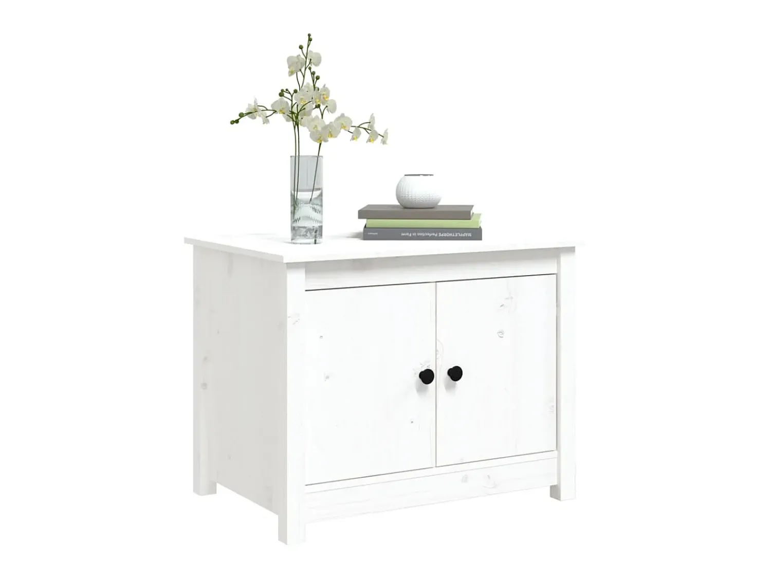 Mesa de centro 71x49x55 cm pinho maciço PT901882^ Mesa De Centro