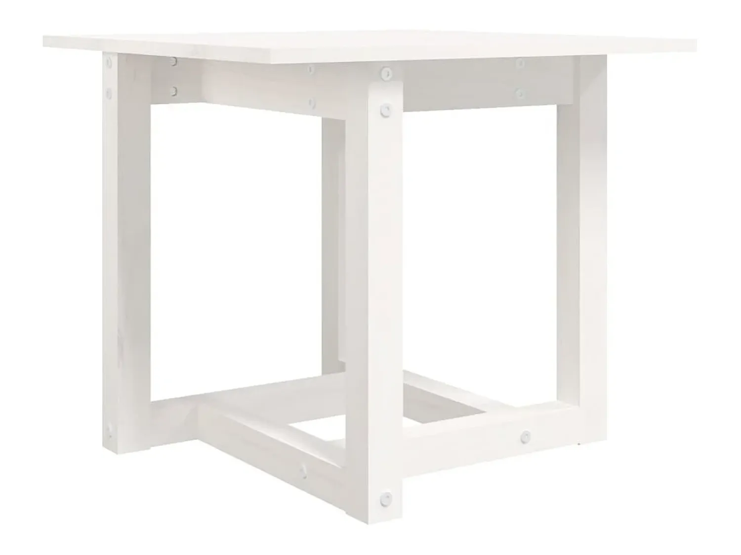 vidaxl Mesa de centro 50x50x45 cm pinho maciço^ Mesa De Centro