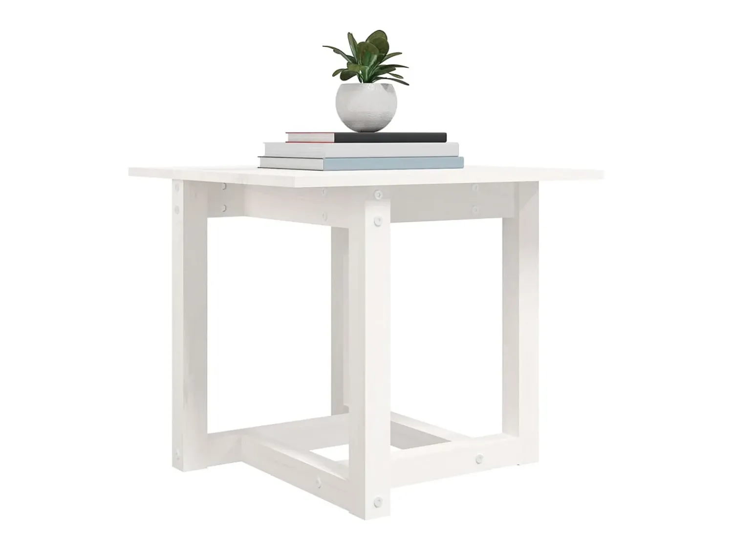 vidaxl Mesa de centro 50x50x45 cm pinho maciço^ Mesa De Centro