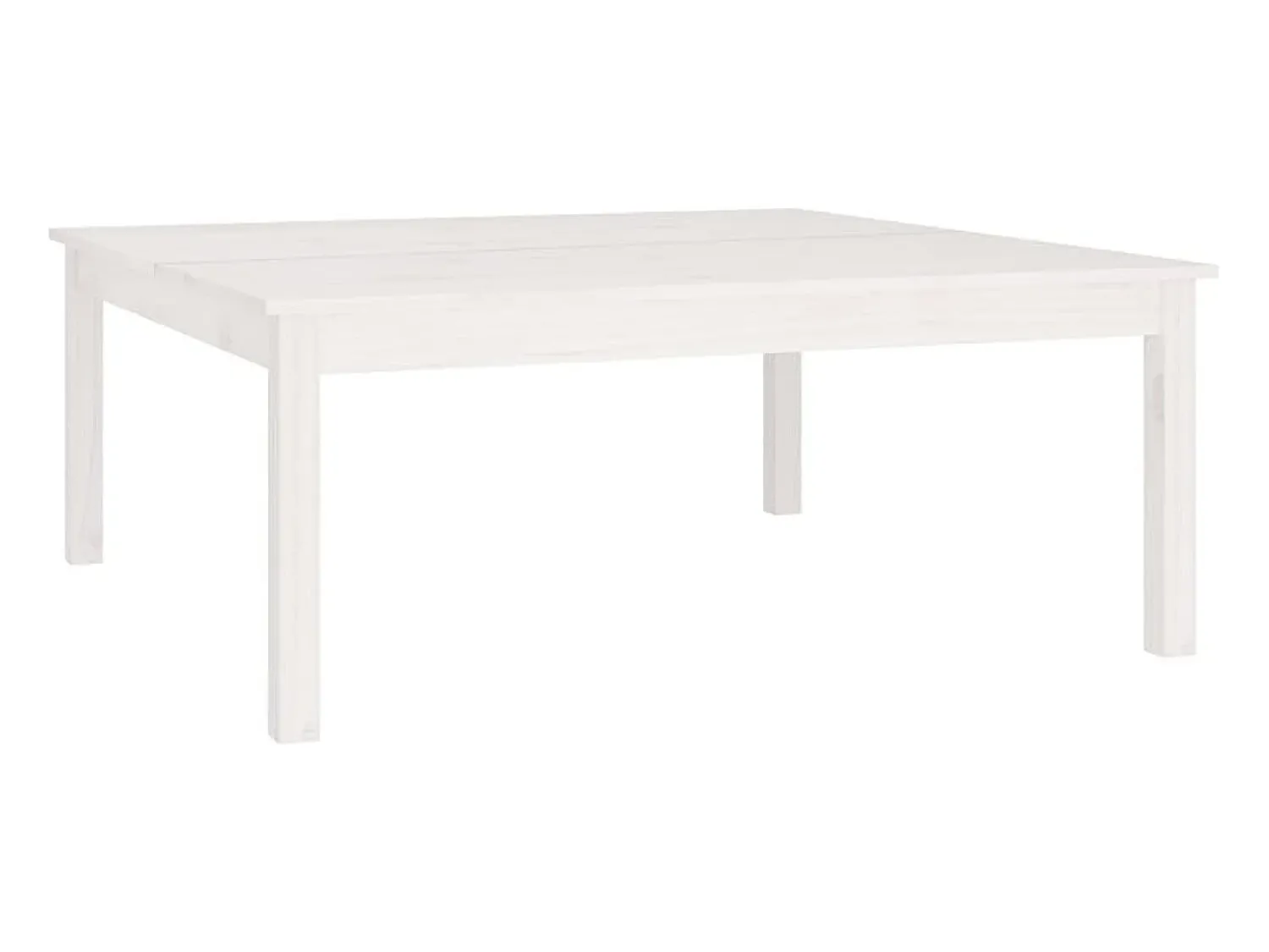 vidaxl Mesa de centro 100x100x40 cm pinho maciço^ Mesa De Centro