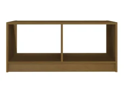 Mesa De Centro* Mesa de centro 75x50x33,5 cm pinho maciço mel PT547900 Castanho