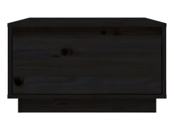 Mesa De Centro* Mesa de centro 55x56x32 cm pinho maciço PT950559 Preto