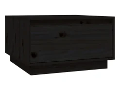 Mesa De Centro* Mesa de centro 55x56x32 cm pinho maciço PT950559 Preto