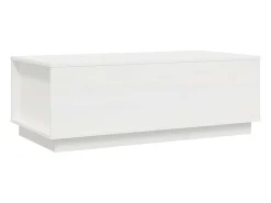 Mesa De Centro*vidaxl Mesa de centro 100x50x35 cm pinho maciço Branco
