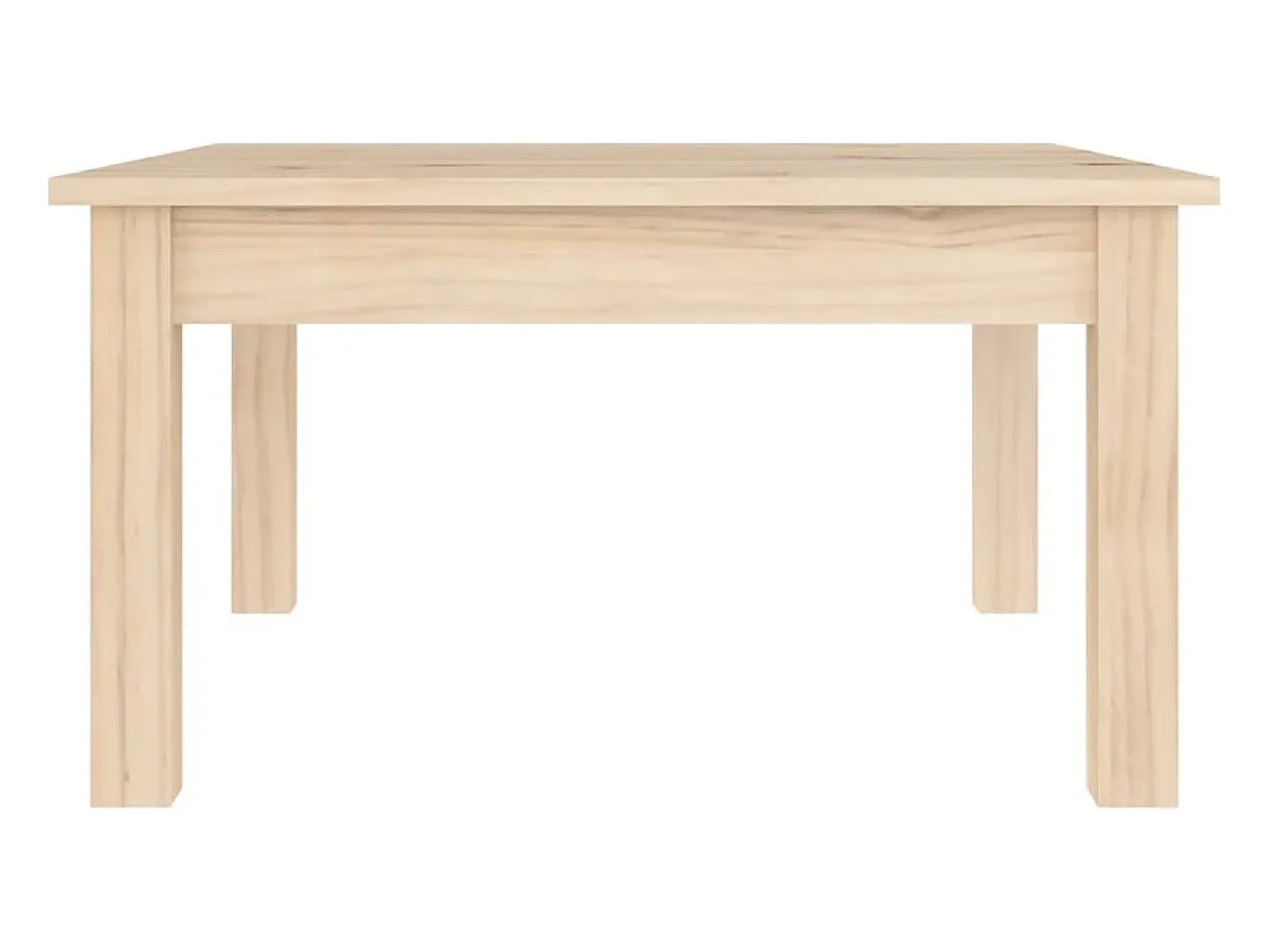 Mesa De Centro*vidaxl Mesa de centro 55x55x30 cm pinho maciço Natural claro