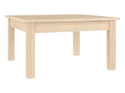 Mesa De Centro*vidaxl Mesa de centro 55x55x30 cm pinho maciço Natural claro