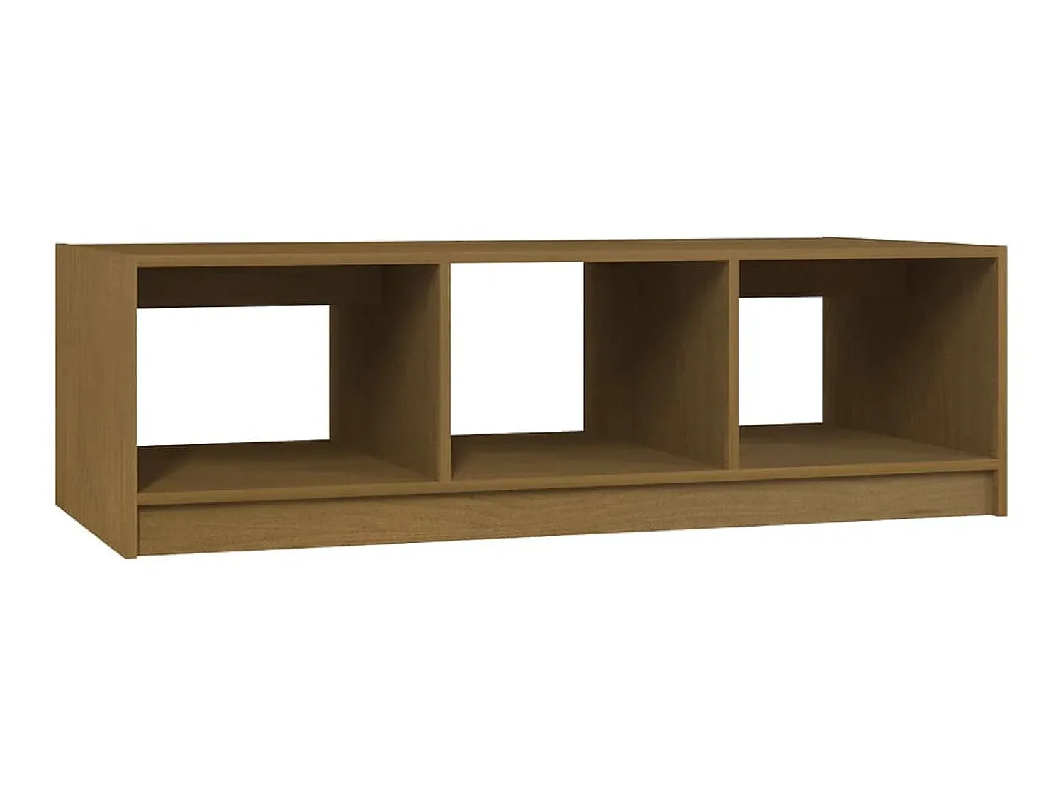 Mesa De Centro| Mesa de centro 110x50x34 cm pinho maciço mel PT160718 Castanho