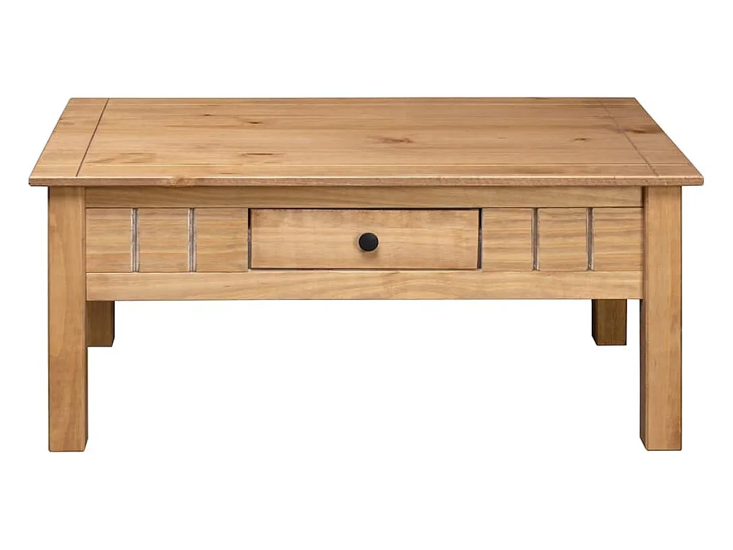 Mesa De Centro*vidaxl Mesa de centro 100x60x43,5 cm pinho maciço Panama Natural claro