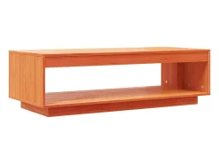 Discount Mesa de centro 110x50x33,5 cm pinho maciço mel PT661975 Castanho