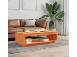 Discount Mesa de centro 110x50x33,5 cm pinho maciço mel PT661975 Castanho