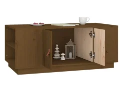Mesa De Centro* Mesa de centro 100x50x41 cm pinho maciço mel PT471389 Castanho