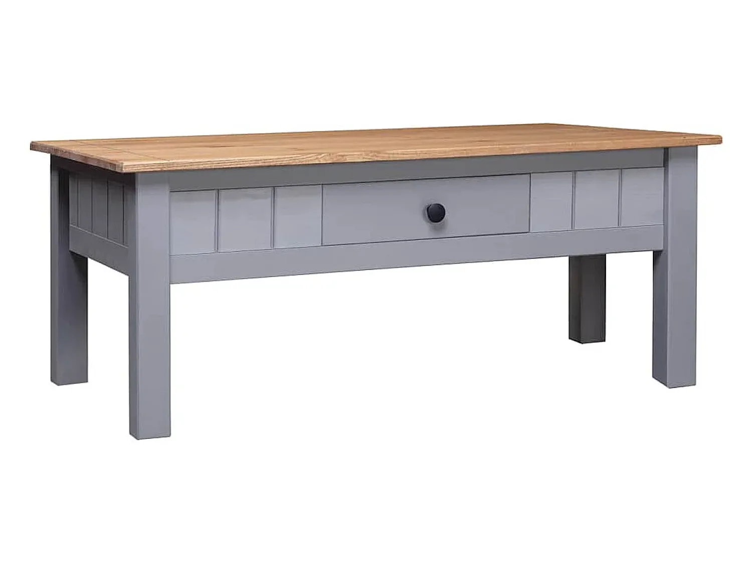 vidaxl Mesa de centro 100x60x43,5 cm pinho maciço Panama^ Mesa De Centro
