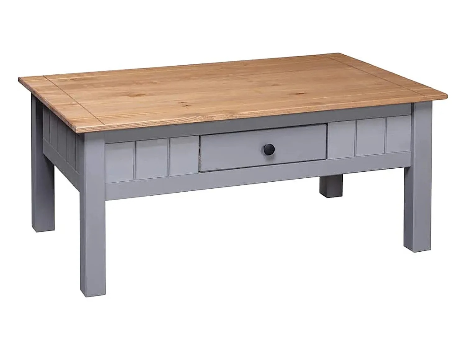 vidaxl Mesa de centro 100x60x43,5 cm pinho maciço Panama^ Mesa De Centro