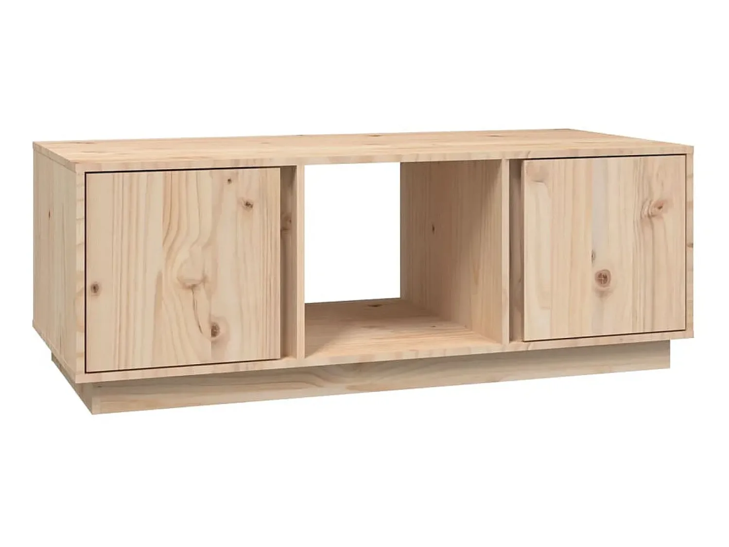 Mesa De Centro| Mesa de centro 110x50x40 cm pinho maciço PT265313 Castanho