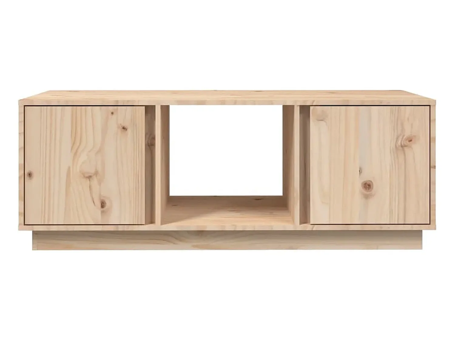 Mesa De Centro| Mesa de centro 110x50x40 cm pinho maciço PT265313 Castanho