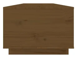 Mesa De Centro|vidaxl Mesa de centro 100x50x35 cm pinho maciço castanho mel Natural claro