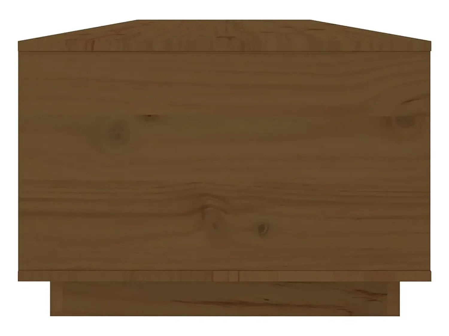 Mesa De Centro|vidaxl Mesa de centro 100x50x35 cm pinho maciço castanho mel Natural claro