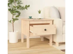 Discount Mesa de centro 50x50x49 cm pinho maciço PT522454 Castanho
