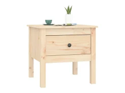 Discount Mesa de centro 50x50x49 cm pinho maciço PT522454 Castanho