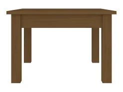 Mesa de centro 45x45x30 cm pinho maciço mel PT816952^ Mesa De Centro