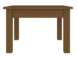 Mesa de centro 45x45x30 cm pinho maciço mel PT816952^ Mesa De Centro