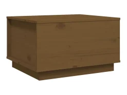 New Mesa de centro 60x50x35 cm pinho maciço mel PT192427 Castanho