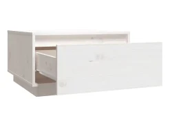 Mesa de centro 55x56x32 cm pinho maciço PT828404^ Mesa De Centro