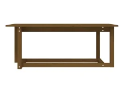 Mesa De Centro* Mesa de centro 110x55x45 cm pinho maciço mel PT202131 Castanho