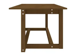 Mesa De Centro* Mesa de centro 110x55x45 cm pinho maciço mel PT202131 Castanho