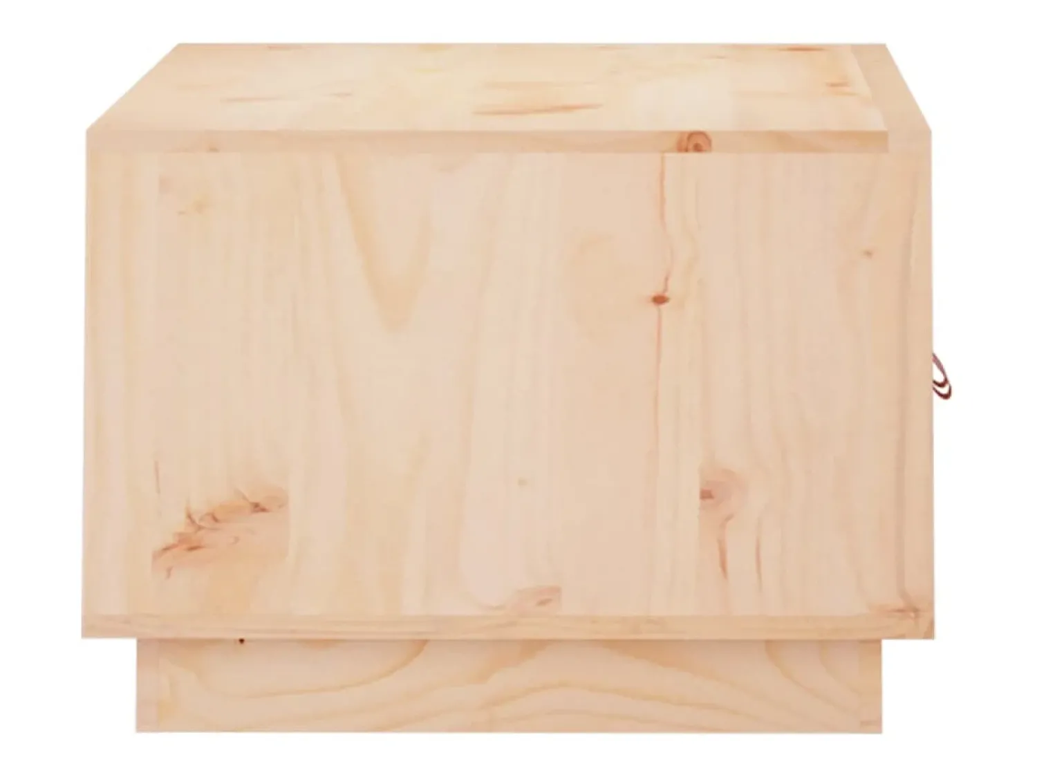 vidaxl Mesa de centro 80x50x35 cm pinho maciço^ Mesa De Centro