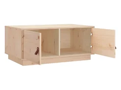 vidaxl Mesa de centro 80x50x35 cm pinho maciço^ Mesa De Centro