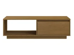 Mesa De Centro* Mesa de centro 110x50x33,5 cm pinho maciço mel PT720835 Castanho
