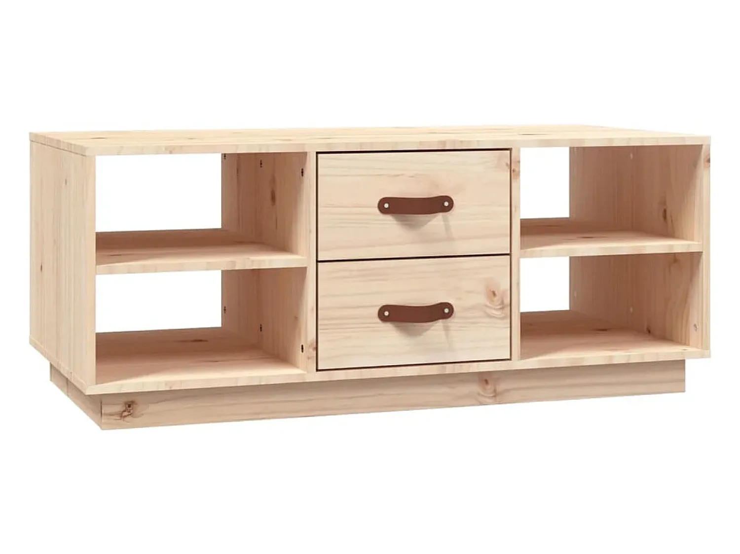 Mesa De Centro|vidaxl Mesa de centro 100x50x41 cm pinho maciço Natural claro