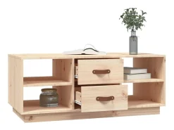 Mesa De Centro|vidaxl Mesa de centro 100x50x41 cm pinho maciço Natural claro
