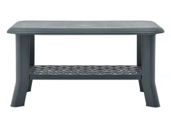 Mesa De Centro*vidaxl Mesa de centro 90x60x46 cm plástico Verde