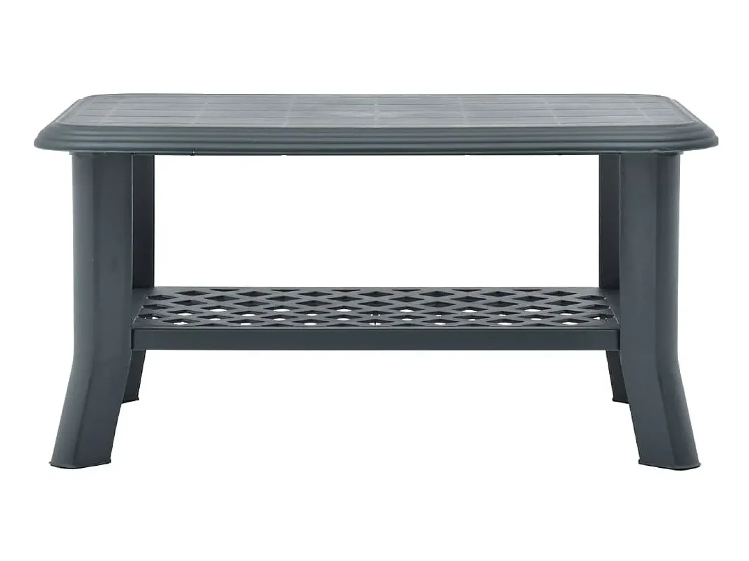 Mesa De Centro| Mesa de centro 90x60x46 cm plástico PT181245 Verde