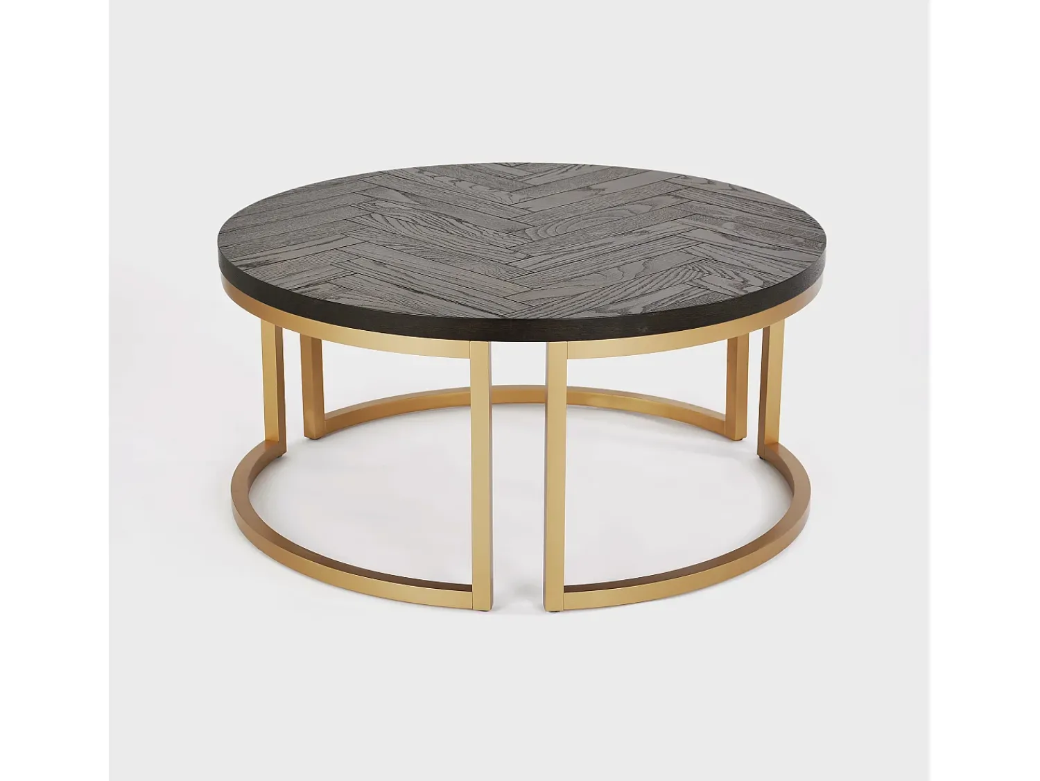 Mesa de centro 90x40x90 cm preta Sevilha SEV05-0^ Mesa De Centro
