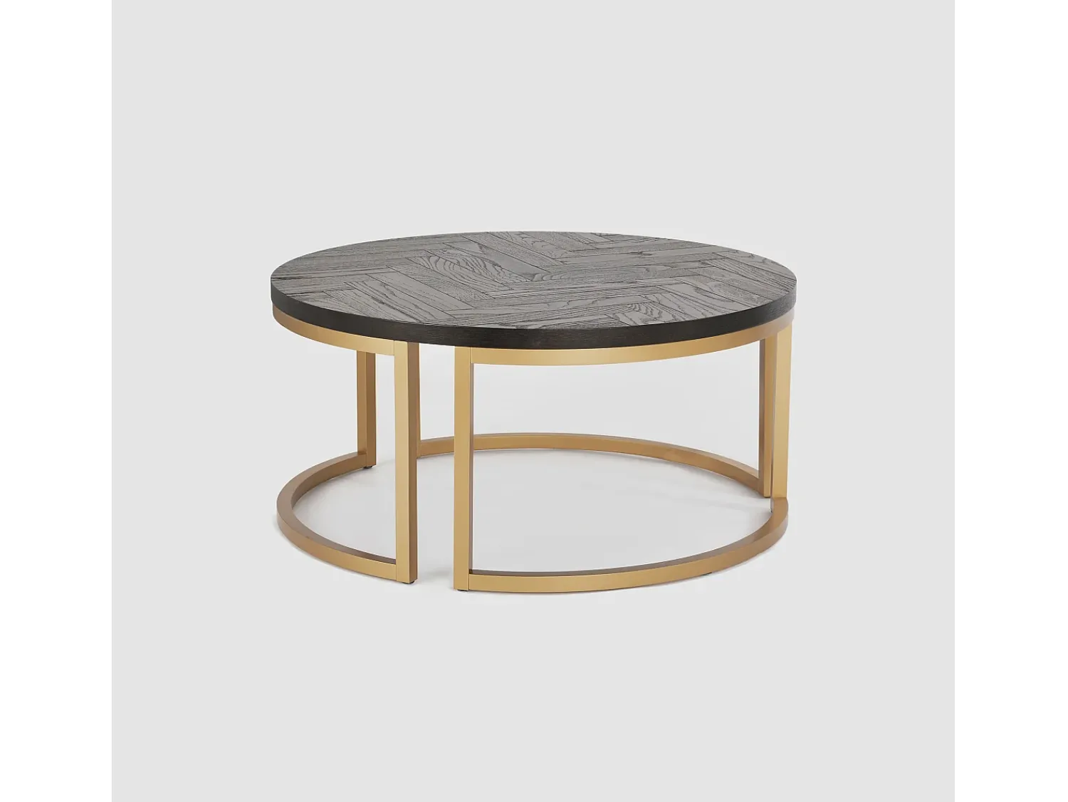 Mesa de centro 90x40x90 cm preta Sevilha SEV05-0^ Mesa De Centro