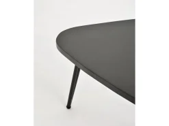 Mesa de centro 68x35x73 cm preta adesso adesl06-h35^ Mesa De Centro