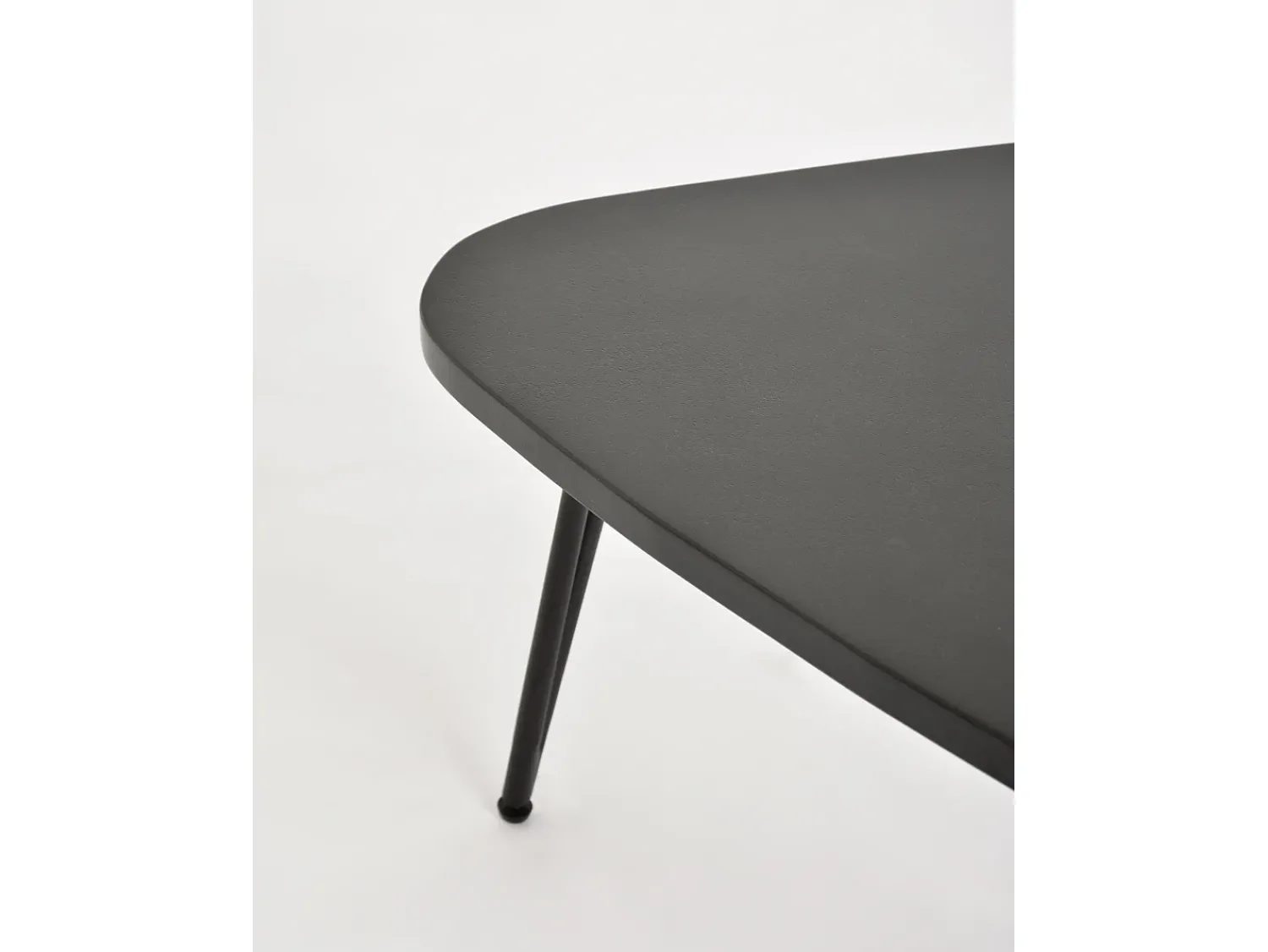 Mesa de centro 68x35x73 cm preta adesso adesl06-h35^ Mesa De Centro