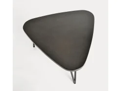 Mesa de centro 68x35x73 cm preta adesso adesl06-h35^ Mesa De Centro