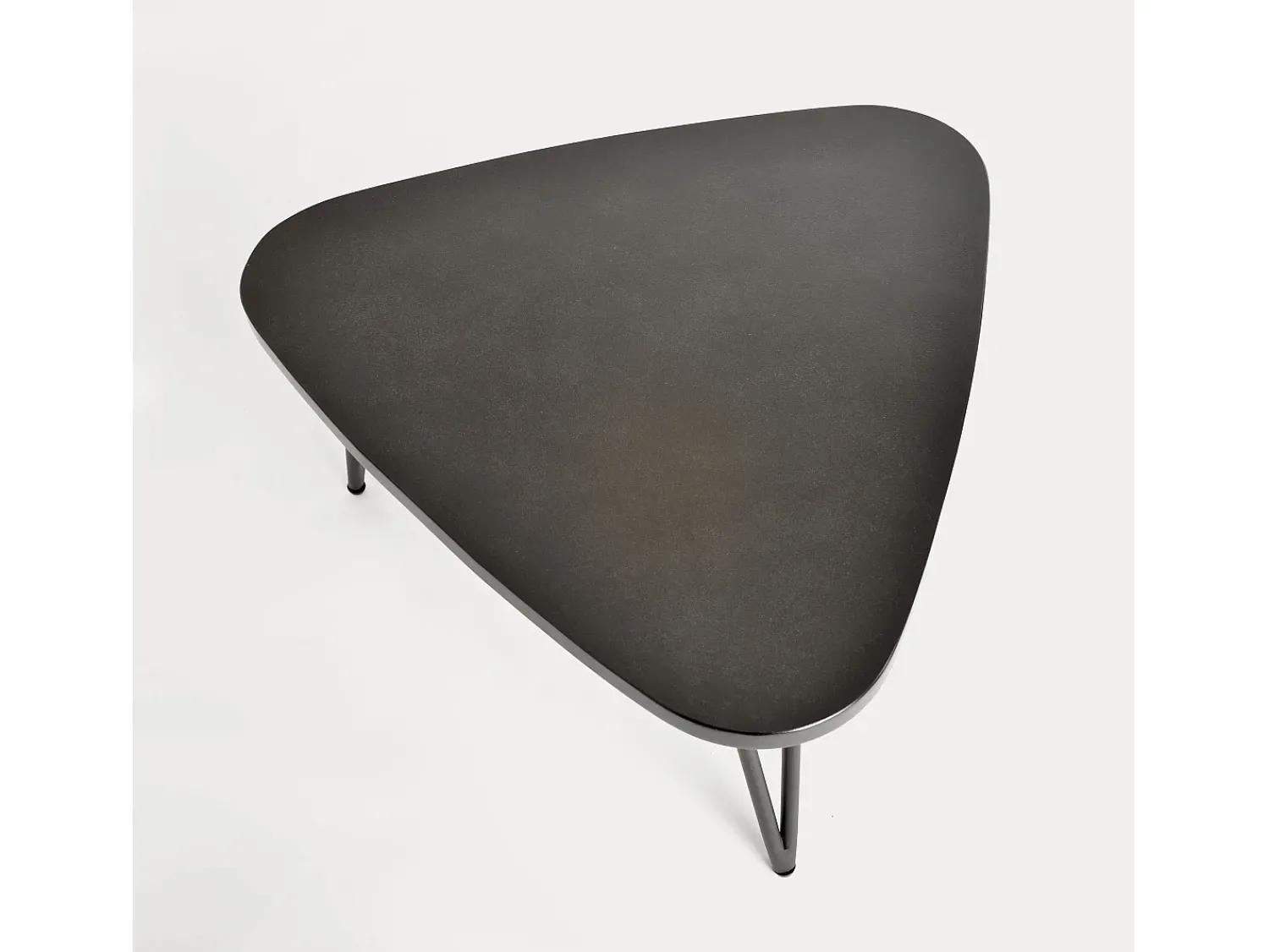 Mesa de centro 68x35x73 cm preta adesso adesl06-h35^ Mesa De Centro