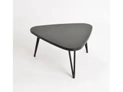Mesa de centro 68x35x73 cm preta adesso adesl06-h35^ Mesa De Centro