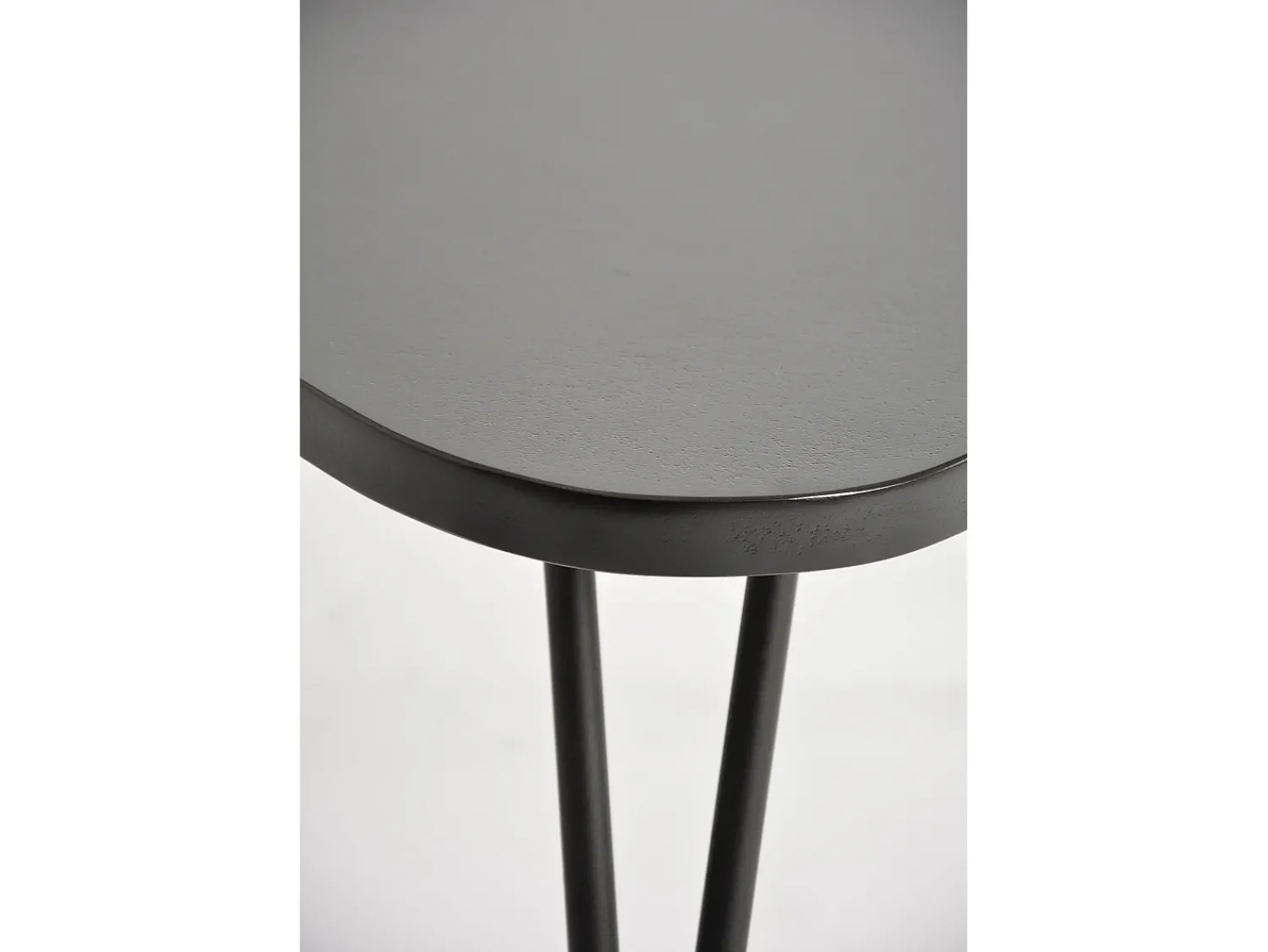 Mesa de centro 68x35x73 cm preta adesso adesl06-h35^ Mesa De Centro