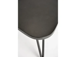 Mesa de centro 68x35x73 cm preta adesso adesl06-h35^ Mesa De Centro