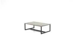 Mesa de centro 110x36x65 cm Sand flow flol06 Castanho