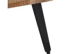 Clearance vidaxl Mesa de centro 55x55x40 cm teca recuperada maciça Cinzento