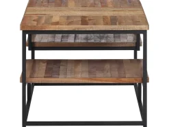 Discount Mesa de centro 90x50x39 cm teca recuperada maciça PT319441 Castanho